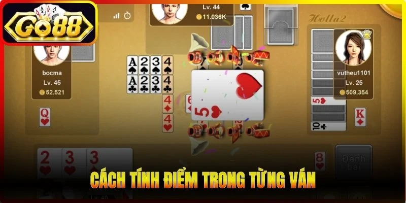 Cách tính điểm trong từng ván