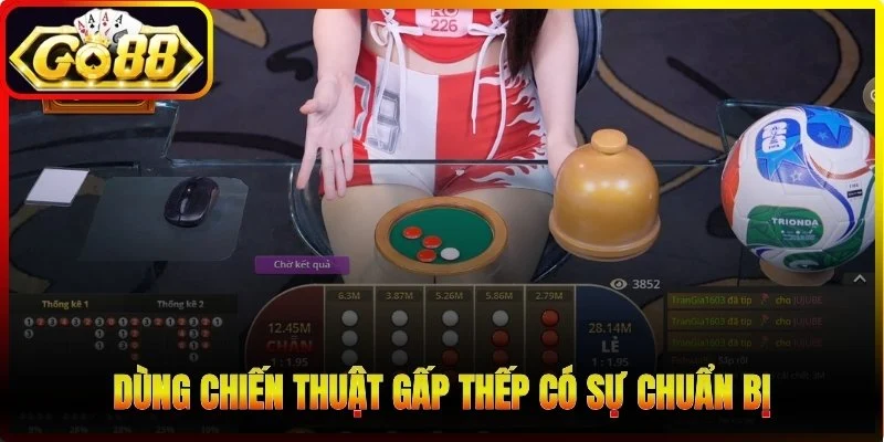 Dùng chiến thuật gấp thếp có sự chuẩn bị