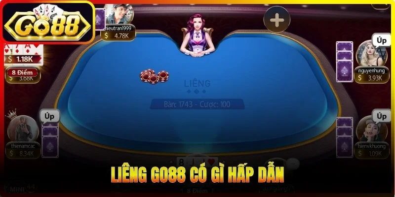 Liêng Go88 có gì hấp dẫn